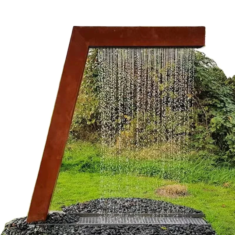 Smart Garden Ornaments - Outdoor Garden corten steel indoor smart