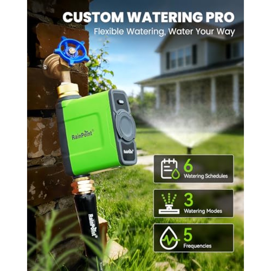 WiFi Water Timer for Garden Ho - Smart Garden Water Features 리뷰 및 가격