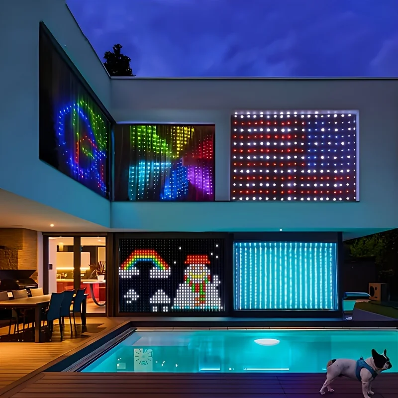 1/2PCS Smart RGB Curtain Light - Smart Garden Diy 리뷰 및 가격