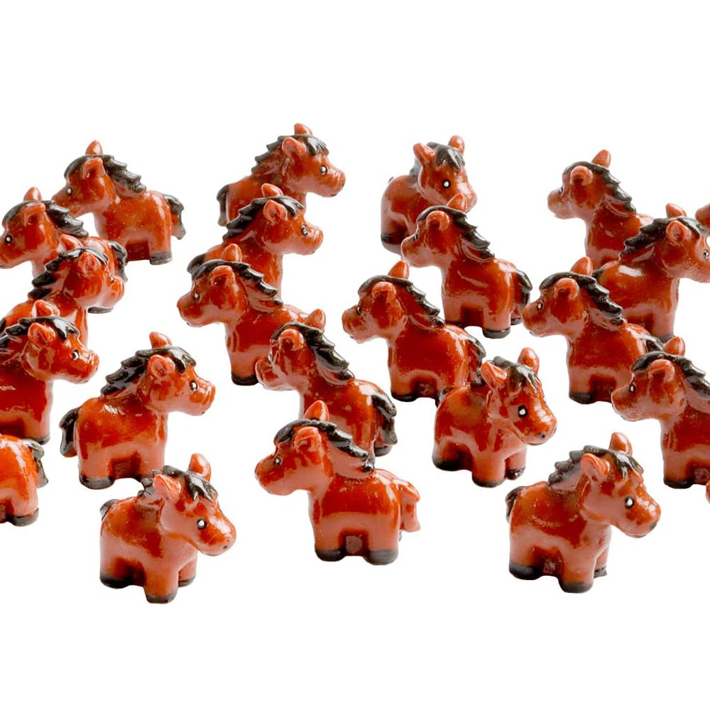 2/5pcs Mini Resin Horse Miniat - Smart Garden Diy 리뷰 및 가격