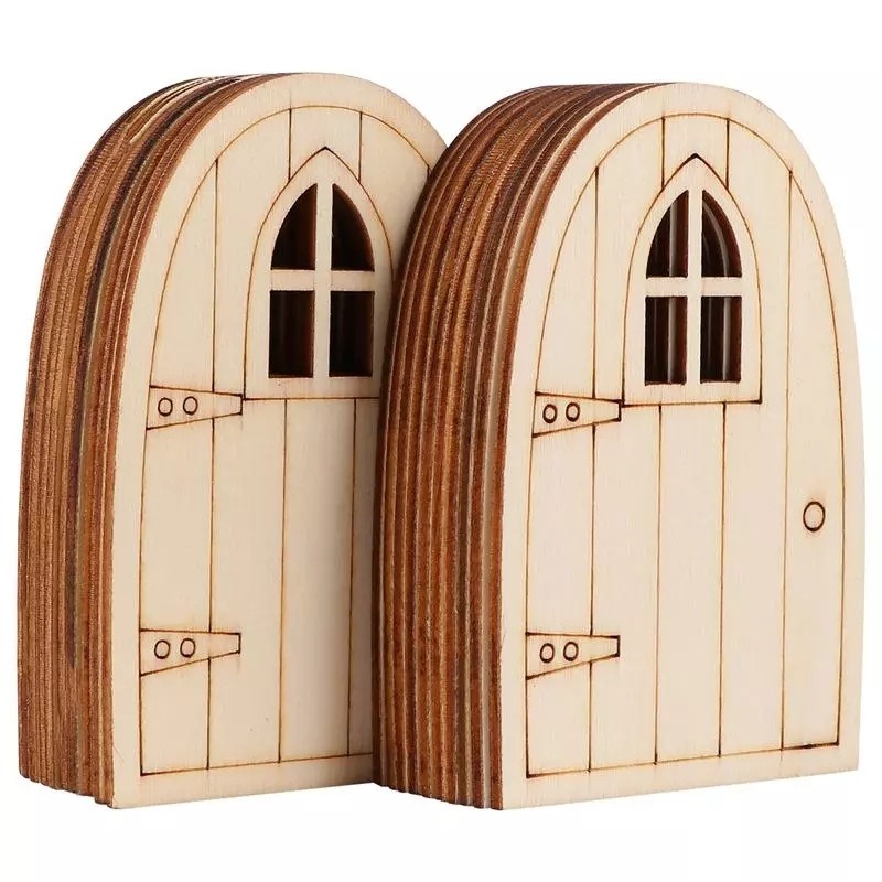 10pcs Fairy Door Miniature Woo - Smart Garden Mini 리뷰 및 가격
