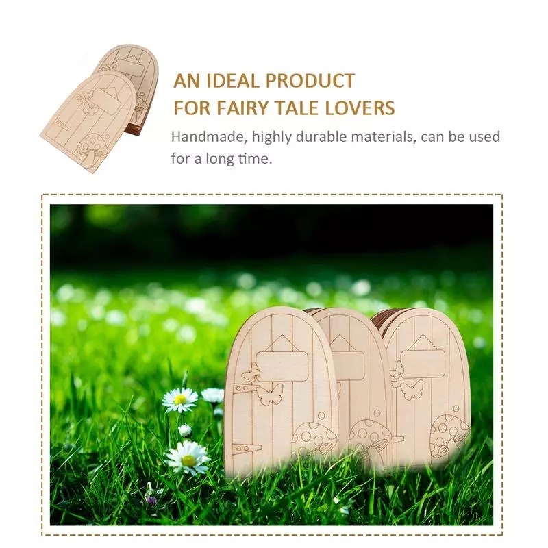 10pcs Fairy Door Miniature Woo - Smart Garden Mini 리뷰 및 가격