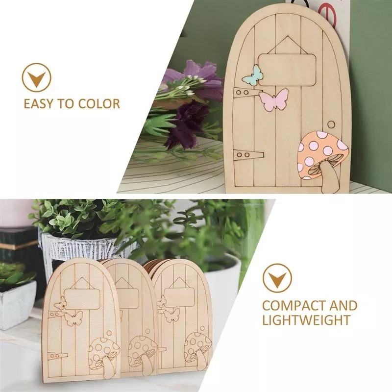 10pcs Fairy Door Miniature Woo - Smart Garden Mini 리뷰 및 가격