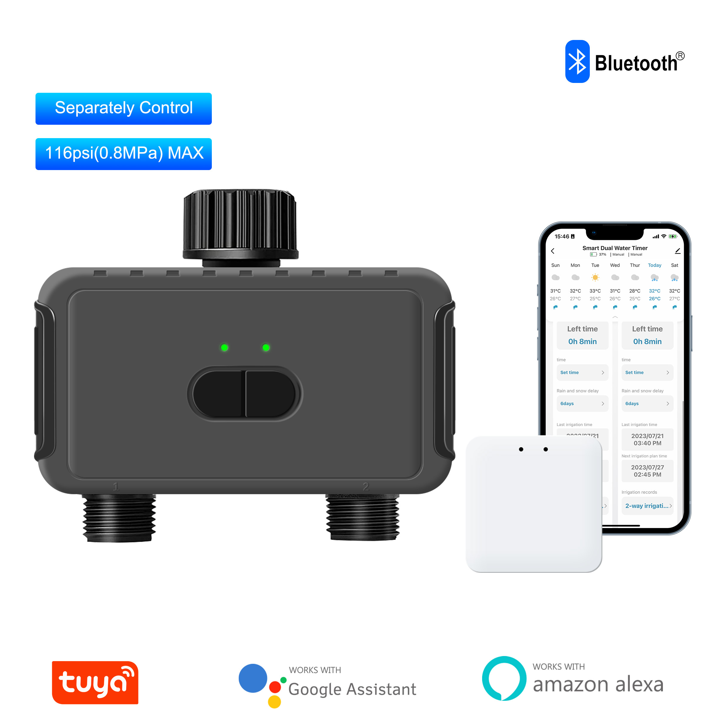 KEMEK Smart Programmable Sprin - Smart Garden Water Features 리뷰 및 가격