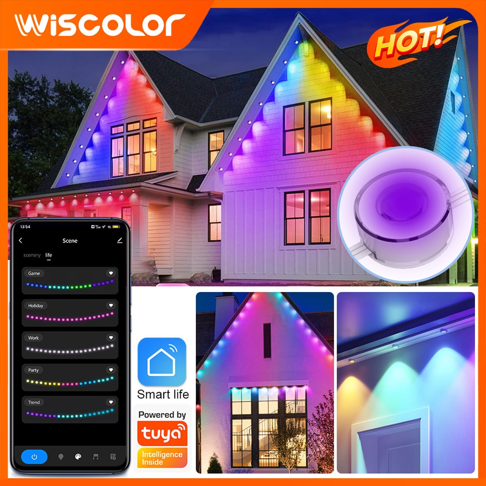Smart WIFI RGB Eaves Lighting  - Smart Garden Diy 리뷰 및 가격