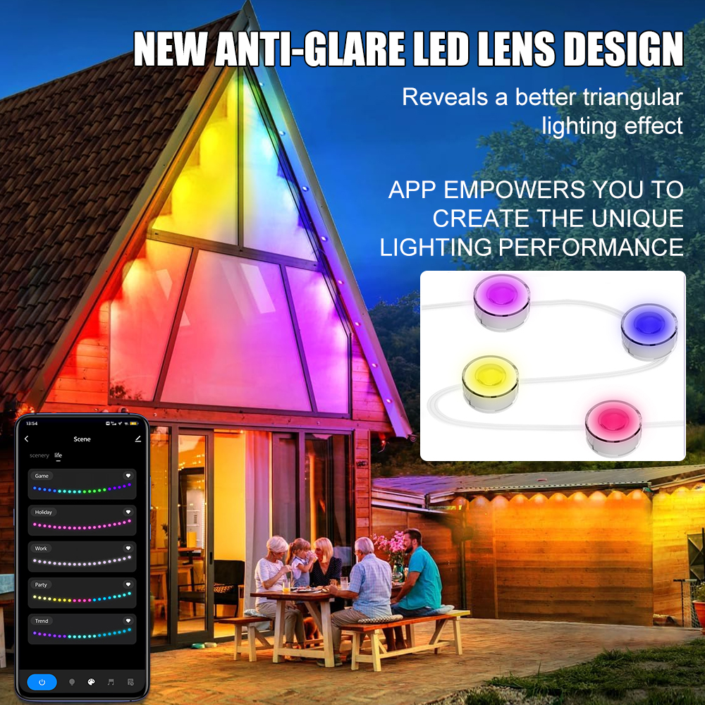 Smart WIFI RGB Eaves Lighting  - Smart Garden Diy 리뷰 및 가격