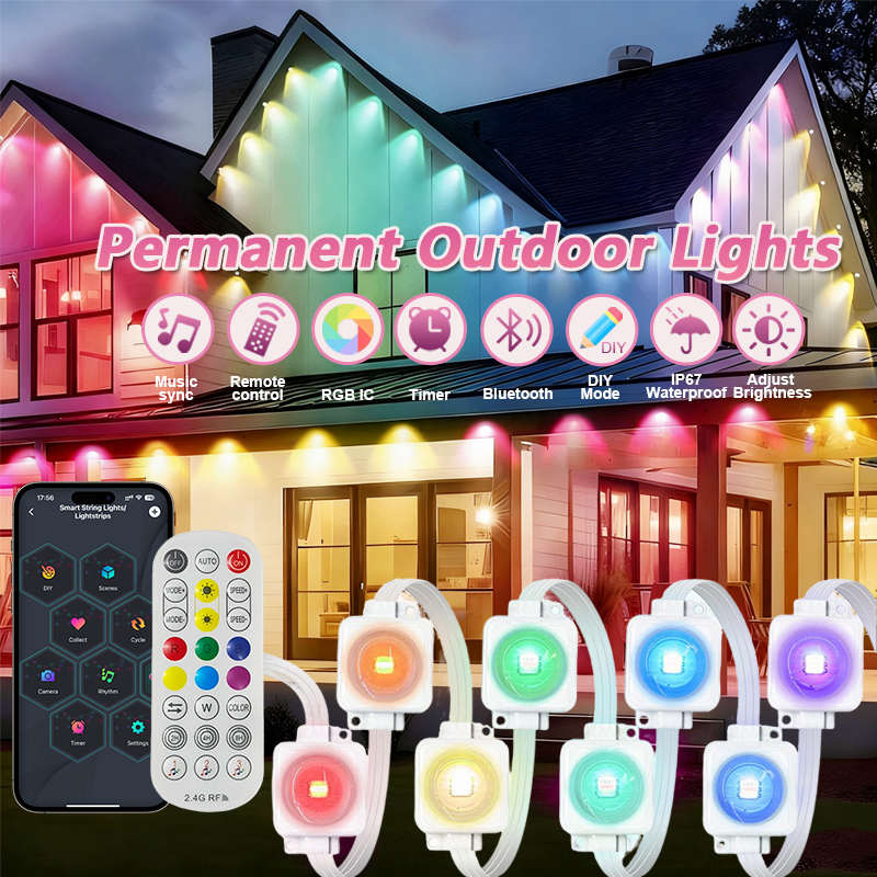 300FT Permanent Outdoor Lights - Smart Garden Diy 리뷰 및 가격