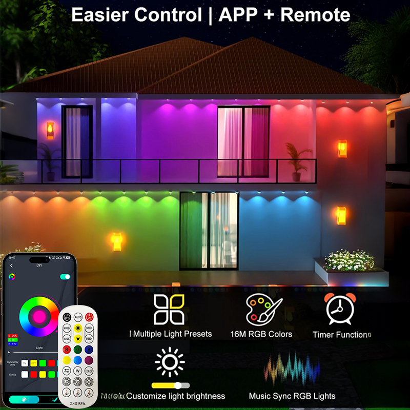 300FT Permanent Outdoor Lights - Smart Garden Diy 리뷰 및 가격