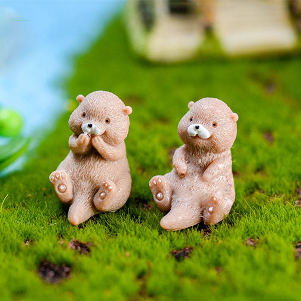 Otters Figurine Mini Home Deco - Smart Garden Diy 리뷰 및 가격