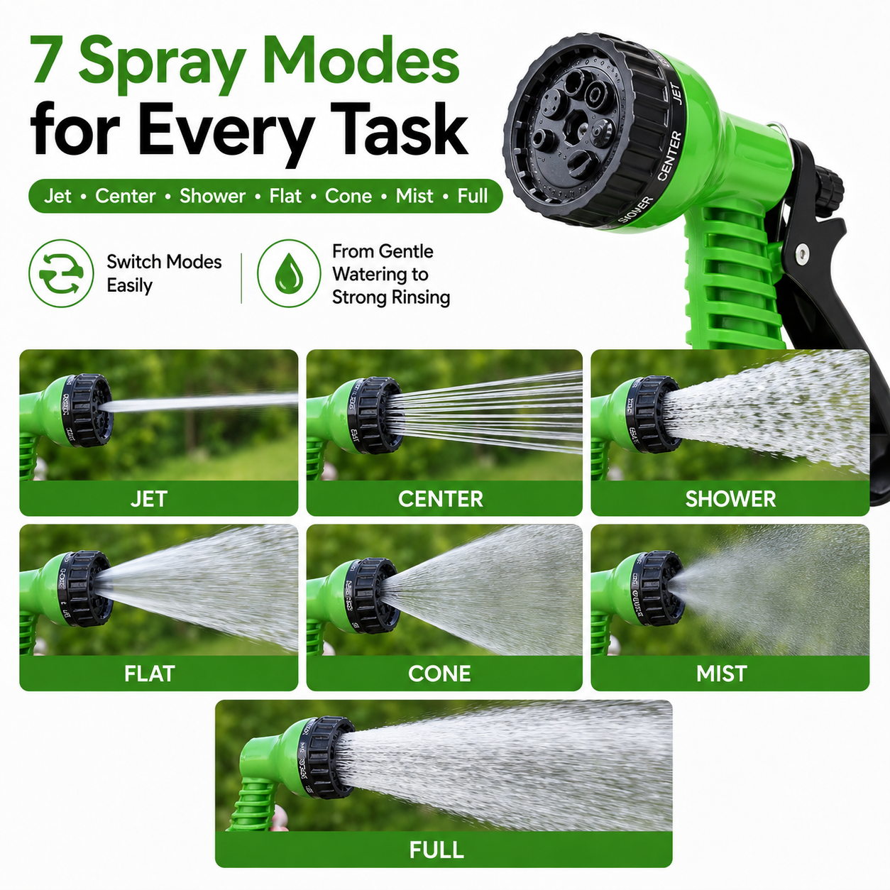 Retractable Garden Hose with H - Smart Garden Diy 리뷰 및 가격