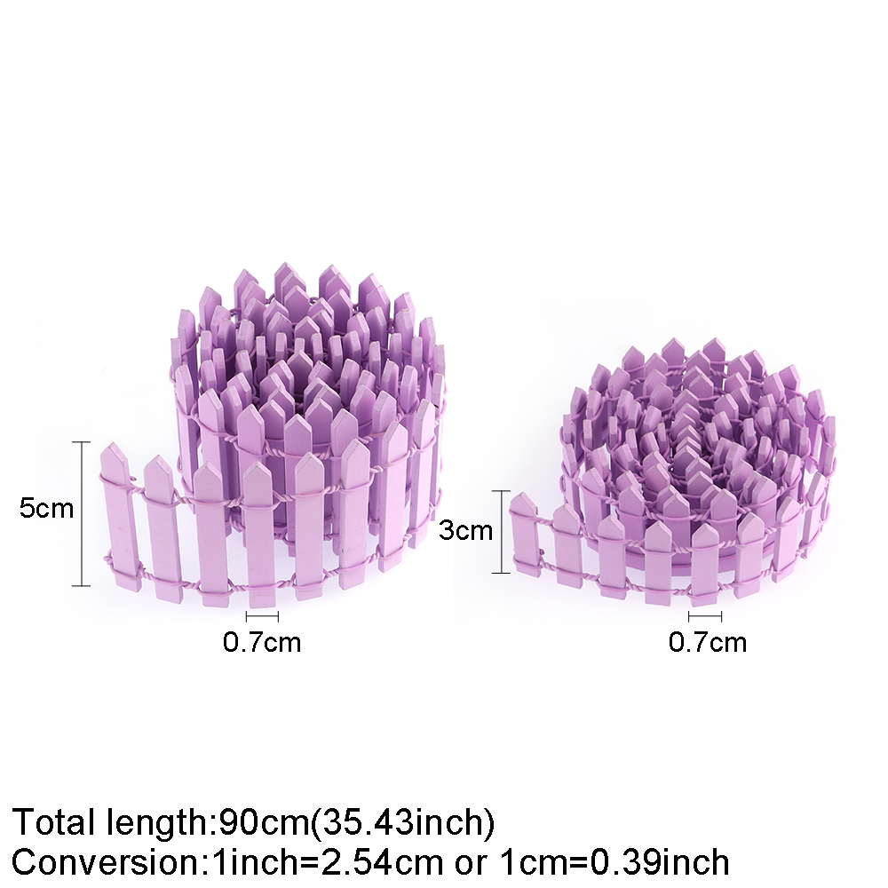 90*3cm/5cm Mini Wooden Fence D - Smart Garden Diy 리뷰 및 가격