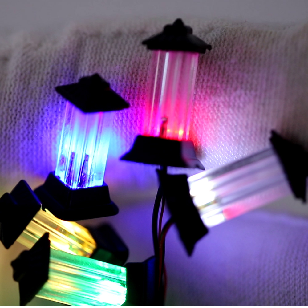 5PCS Miniature Lawn Lamp Model - Smart Garden Diy 리뷰 및 가격