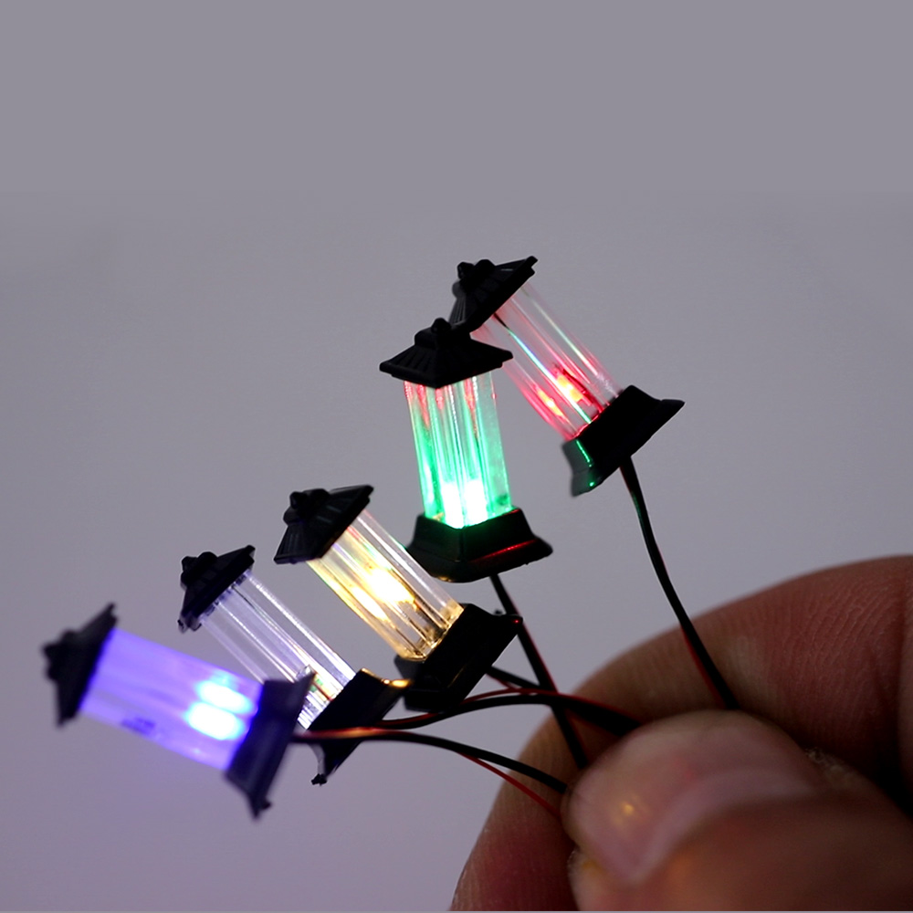 5PCS Miniature Lawn Lamp Model - Smart Garden Diy 리뷰 및 가격