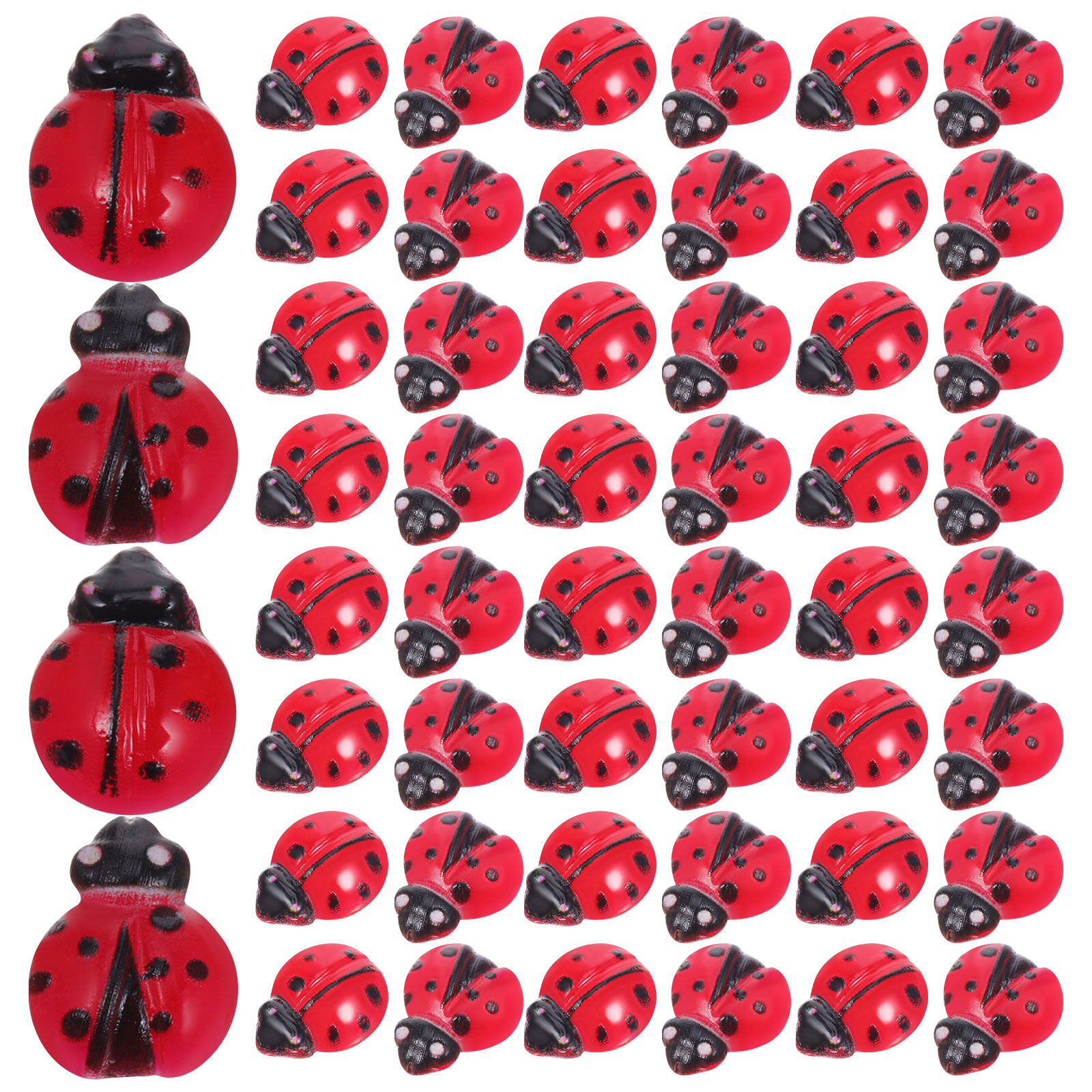 100Pcs Mini Ladybug Resin Smal - Smart Garden Mini 리뷰 및 가격