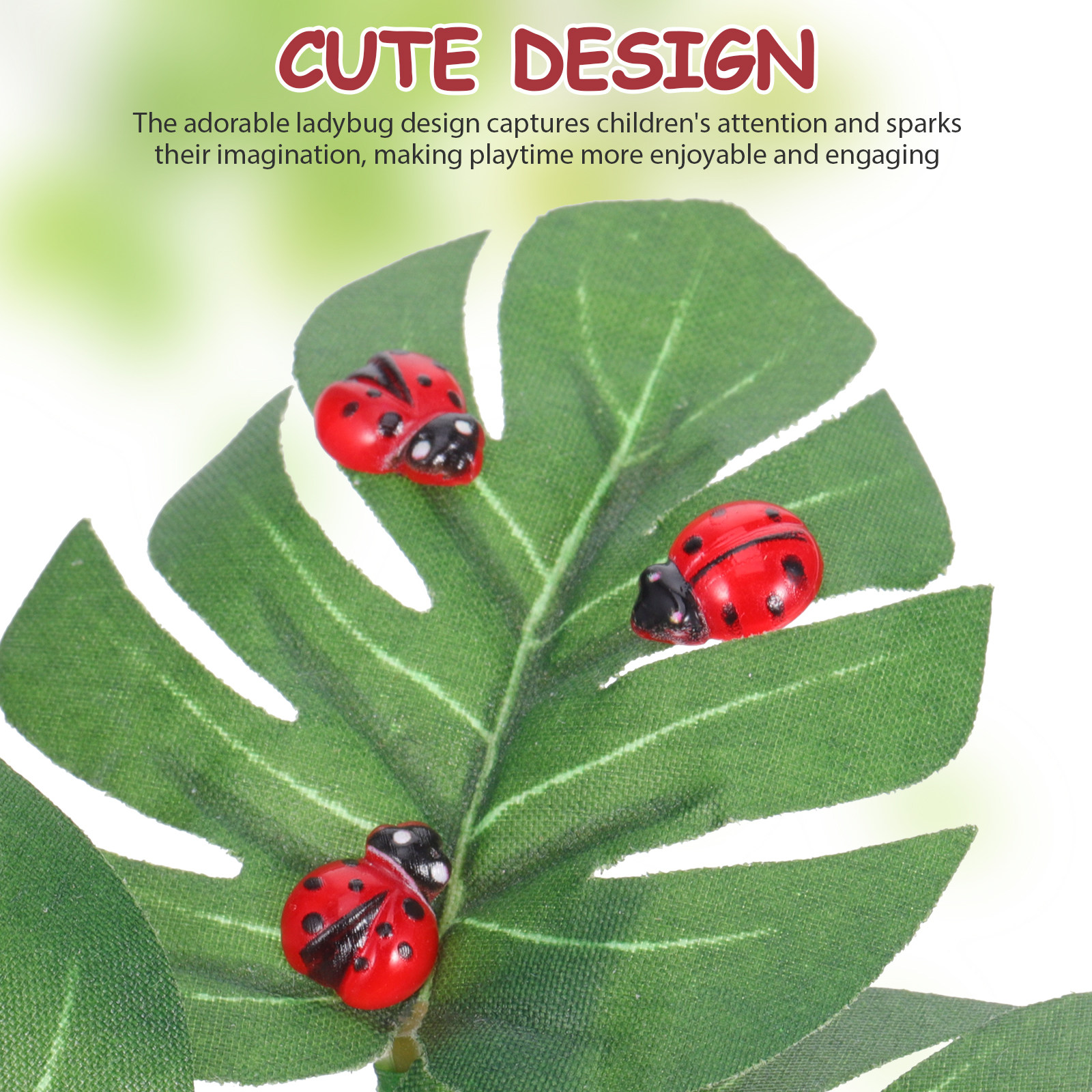 100Pcs Mini Ladybug Resin Smal - Smart Garden Mini 리뷰 및 가격